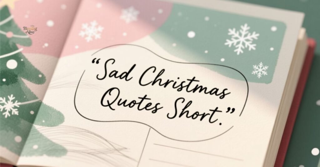 Sad Christmas Quotes Short