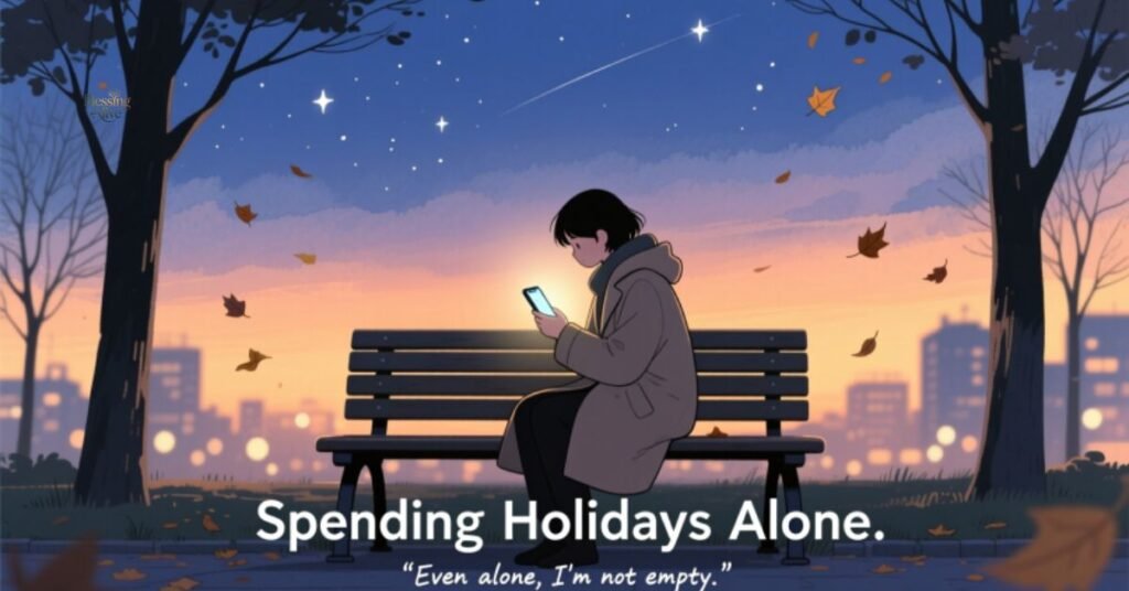 Spending Holidays Alone Quotes