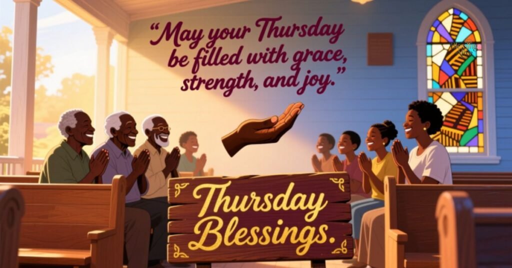 African American Thursday Blessings images and quotes
