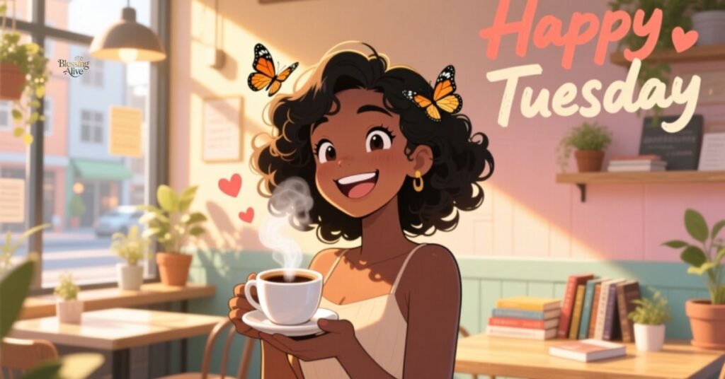 happy tuesday black Cute woman images