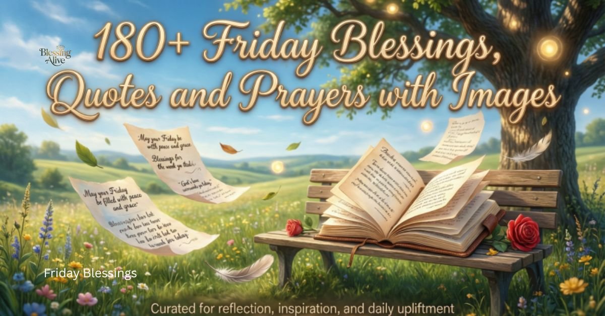 180+Friday Blessings, Quotes and Prayers with Images
