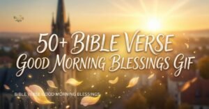 50+BIBLE VERSE GOOD MORNING BLESSINGS GIF