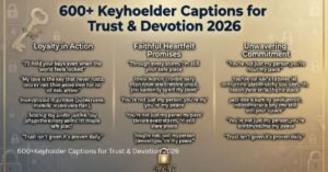 600+Keyholder Captions for Trust & Devotion 2026