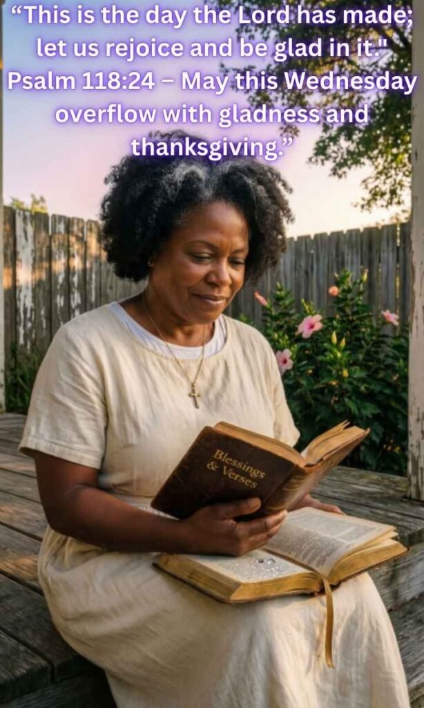 African American Wednesday Blessings Bible Verses