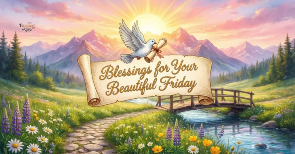 Beautiful Friday Greetings and Blessings
