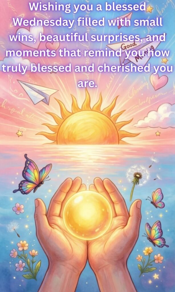 Beautiful Good Morning Wednesday Blessings Share Positivity