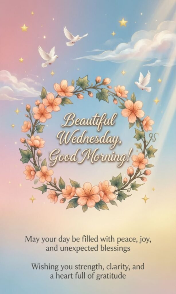 Beautiful Wednesday Good Morning Messages And Blessings