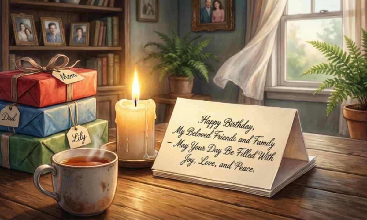 Birthday Prayers For Friends And Family