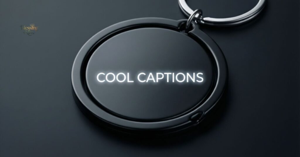 Cool Captions for Keychain