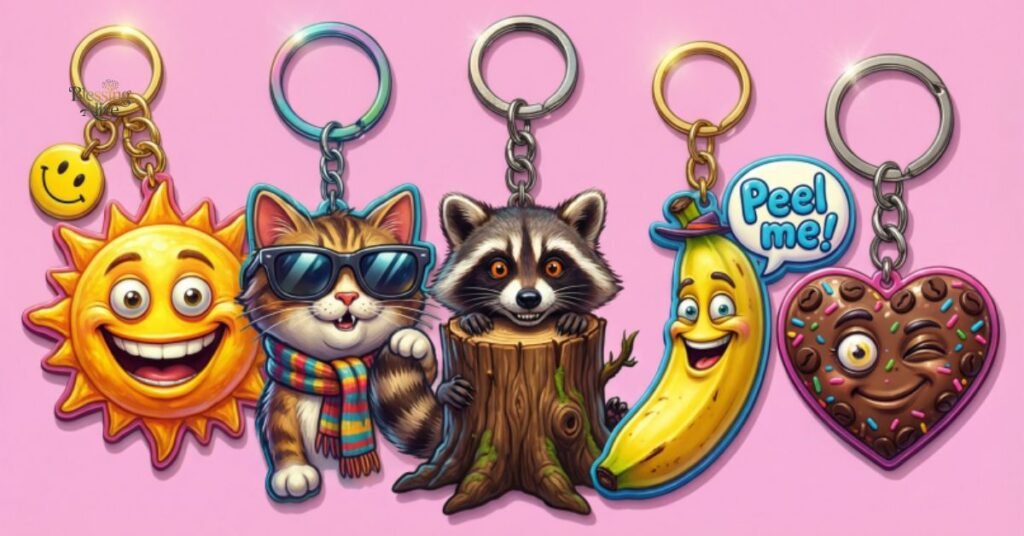 Funny Captions for Keychain
