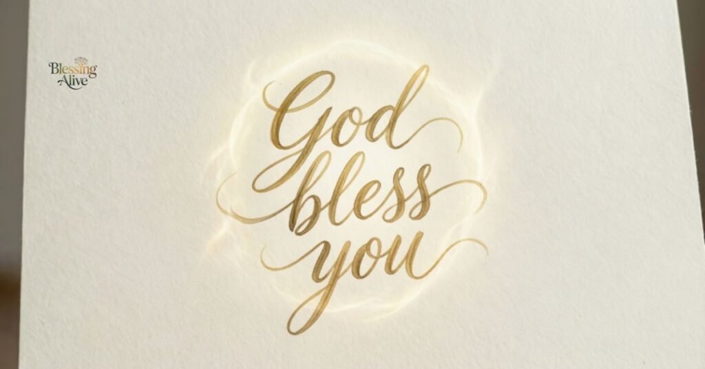 god bless you message