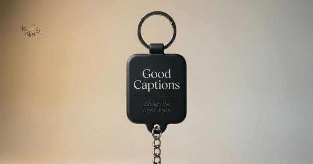 Good Captions for Keychain