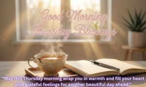 Good Morning Thursday Blessings