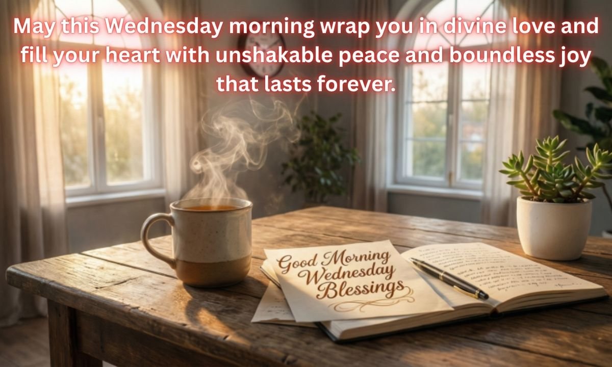 Good Morning Wednesday Blessings