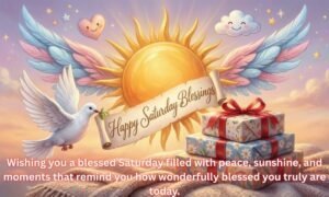 Happy Saturday Blessings