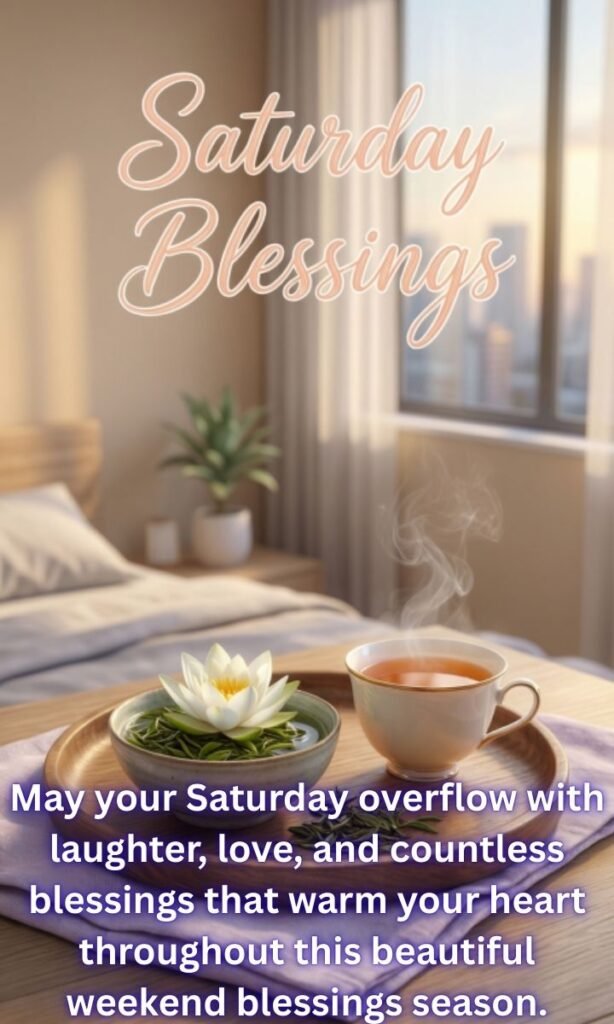 Happy Saturday Blessings