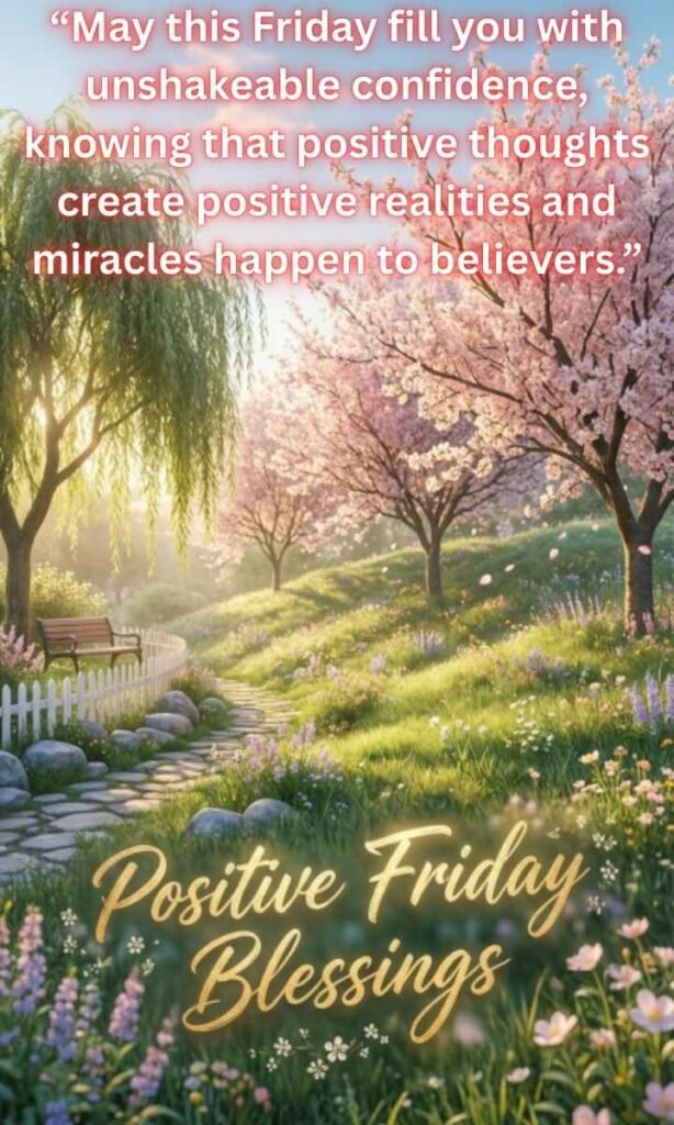Positive Friday Blessings
