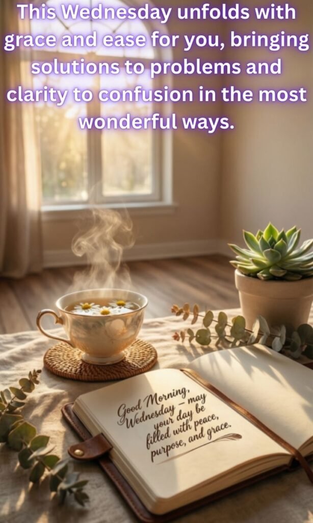 Positive Good Morning Wednesday Blessings