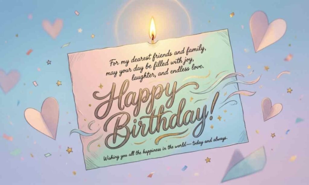 Short Birthday Prayers For Friends And Family