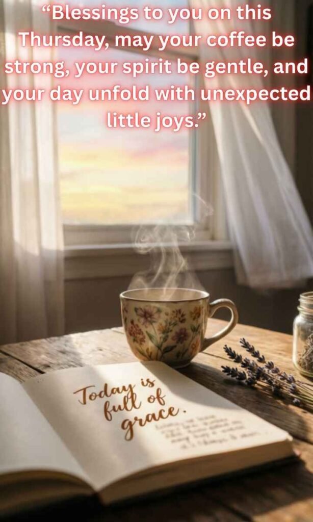 Uplifting Thursday Morning Blessings To Brighten Your Day