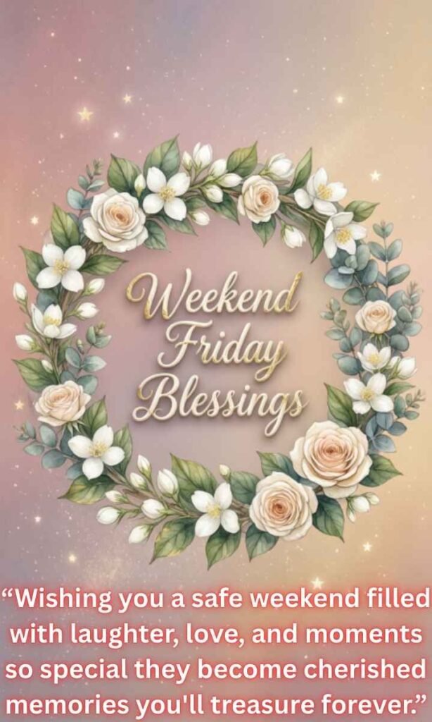 Weekend Friday Blessings