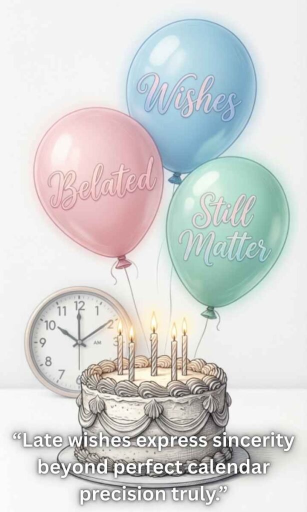 Why Belated Birthday Wishes Still Matter