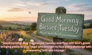 Good Morning Blessed Tuesday​ Quotes