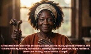 Inspiring African American Spiritual Friday Blessings: African traditions preserved ancestral wisdom, sacred rituals, spiritual reverence, and cultural identity, forming foundational blessings rooted in gratitude, hope, resilience, protection, healing, and collective strength.