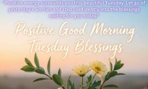 Positive Good Morning Tuesday Blessings: Positive Good Morning Tuesday Blessings: Transform Your Week with Faith and Gratitude