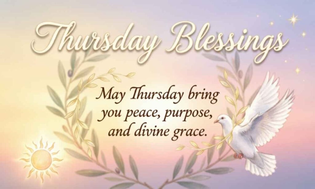 The Spiritual Meaning of Thursday Blessings Image:
Thursday holds unique spiritual significance across various faith traditions, representing perseverance and anticipation. It stands between the week's midpoint and the approaching rest, making it ideal for reflection and renewal.