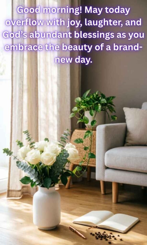 Elegant Saturday Morning Blessings Image:
Wishing you a Saturday morning filled with gratitude, peace, and radiant sunshine. May your heart be light and your path blessed with success and happiness.